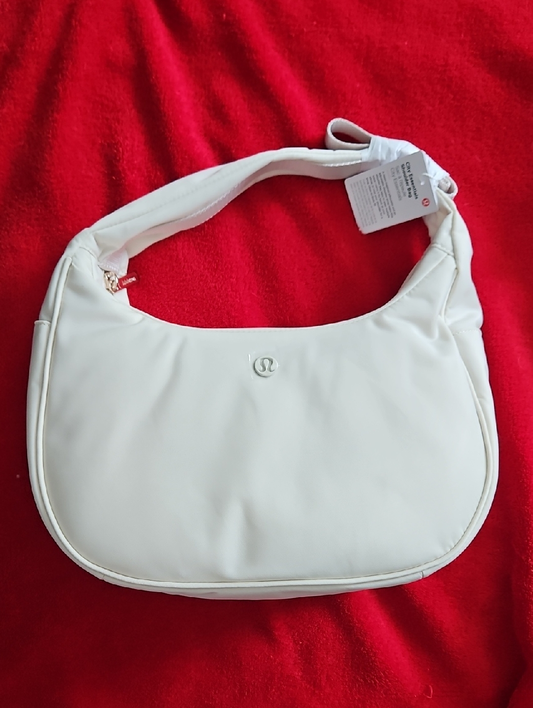 Lululemon Athletica Off White Shoulder Bag